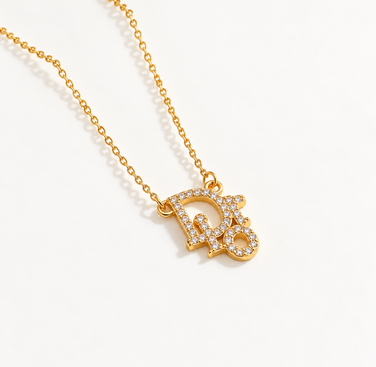 gold necklace