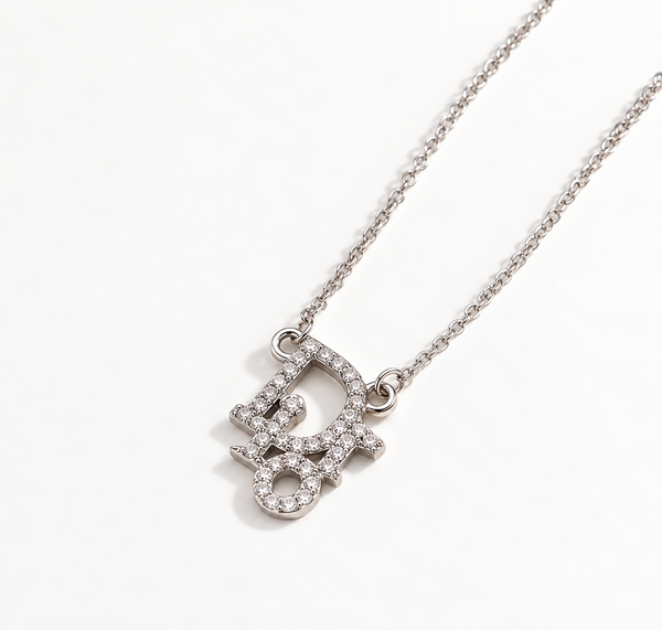 silver necklace
