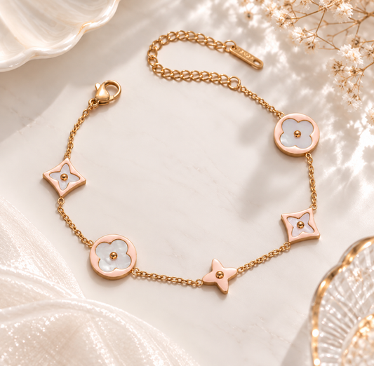 rosegold marbled bracelet
