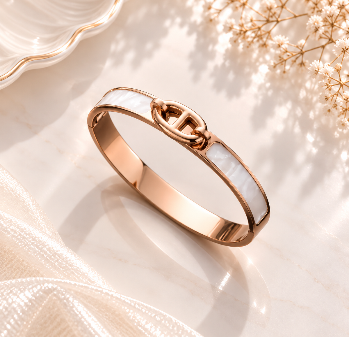 rosegold bangle bracelet