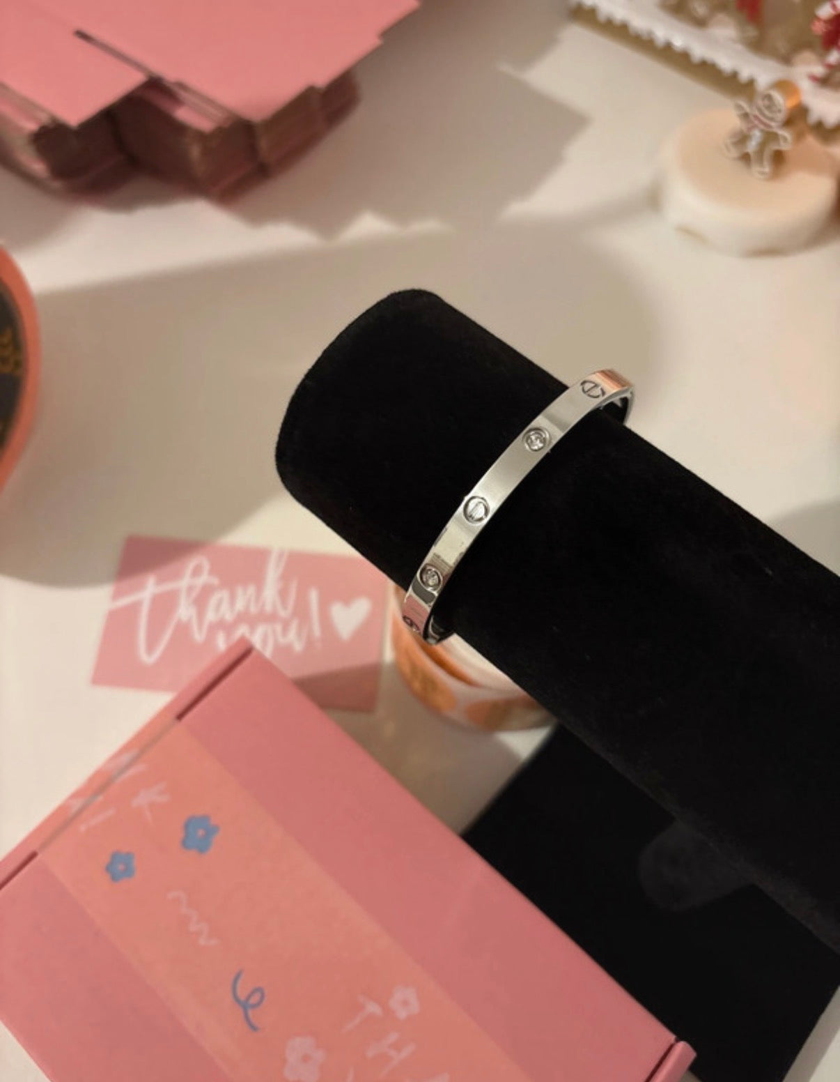 18k gold or silver bangle